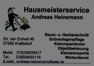 Sponsoren kurz vorgestellt: Hausmeisterservice Heinemann