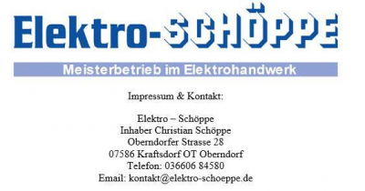 Elektro-Schöppe